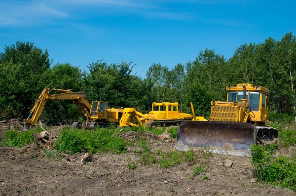 Bulldozer Clearing in Nashua